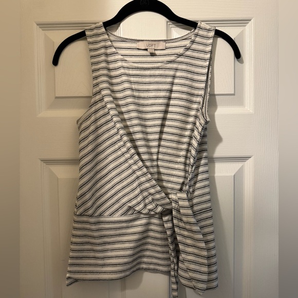 Two Tone Wrap Tank Top